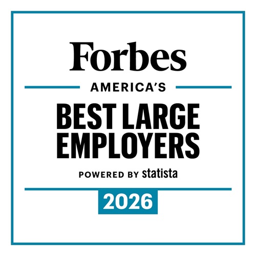Fobres America’s Best Large Employers 2026 logo