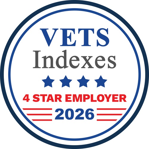 VETS Indexes 5 Star Employer 2025 Logo